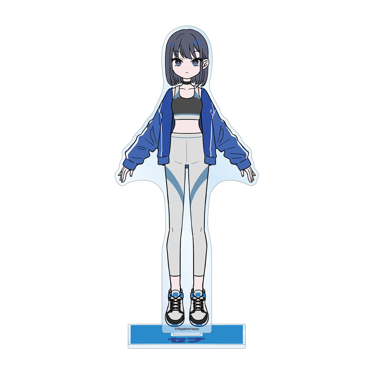 ネガティヴハッピィ セナ ネガティヴver. BIGアクリルスタンド - AniSmile