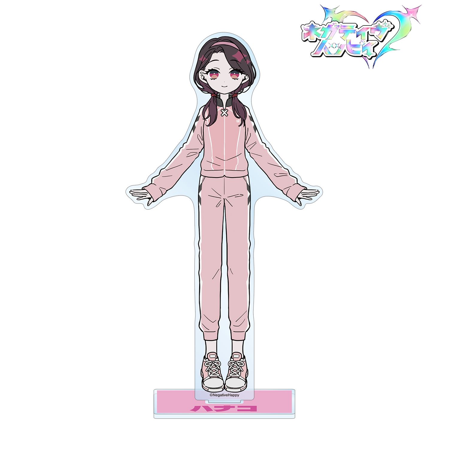 ネガティヴハッピィ ハナコ ネガティヴver. BIGアクリルスタンド 图片 2 | AniSmile