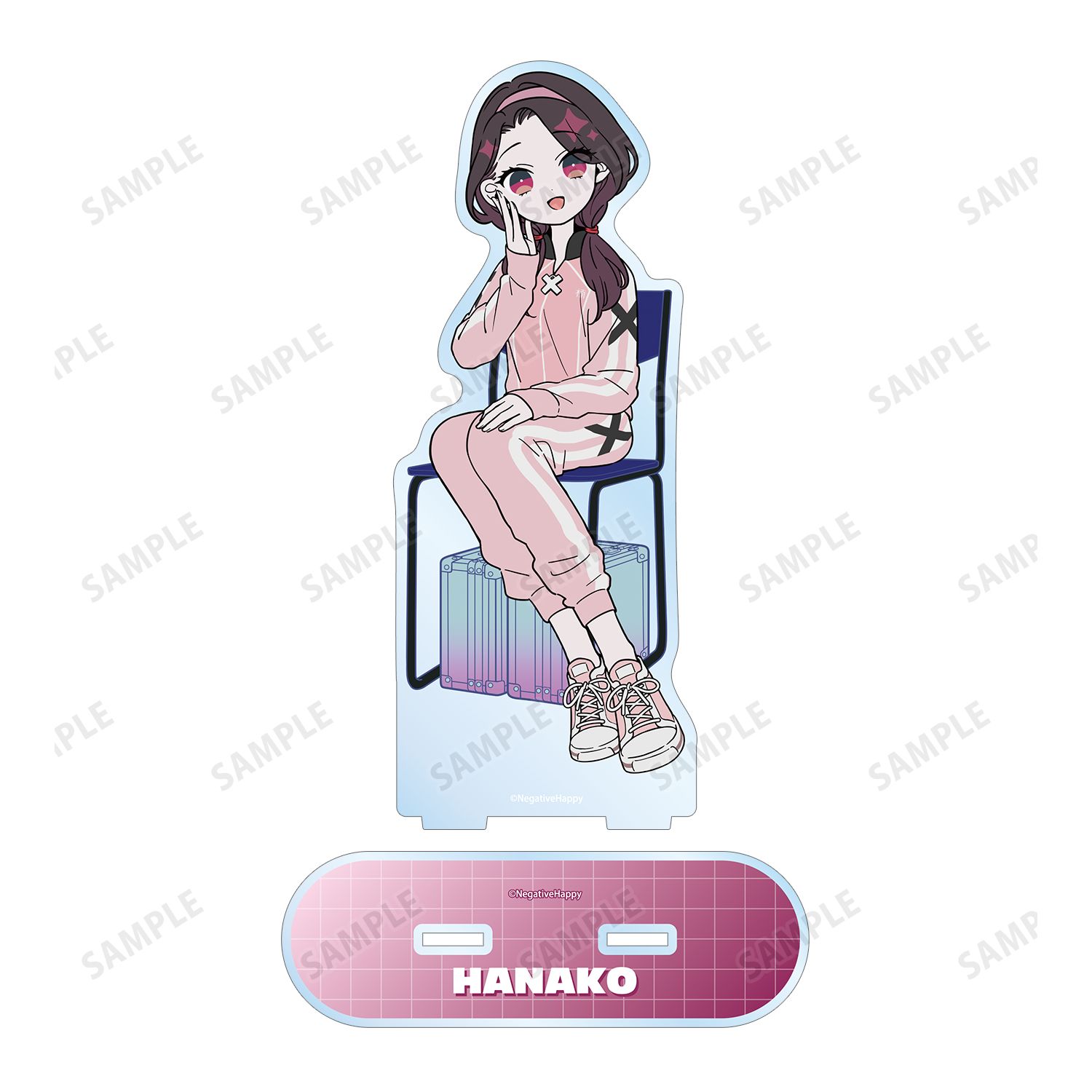 ネガティヴハッピィ 描き下ろし ハナコ ネガティヴver. BIGアクリルスタンド 图片 3 | AniSmile
