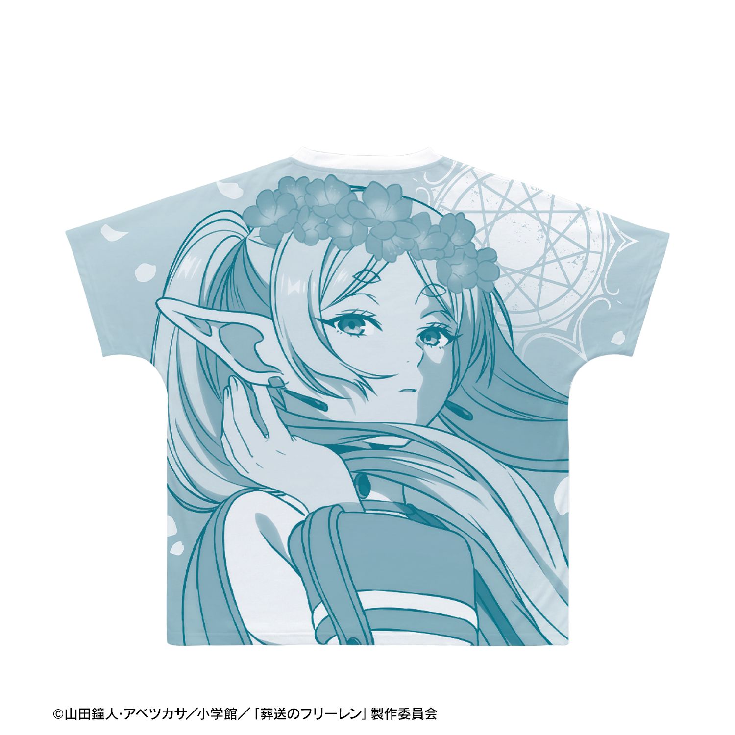 『葬送のフリーレン』 フリーレン フルグラフィックTシャツ vol.2ユニセックス(サイズ/XXXL) - AniSmile