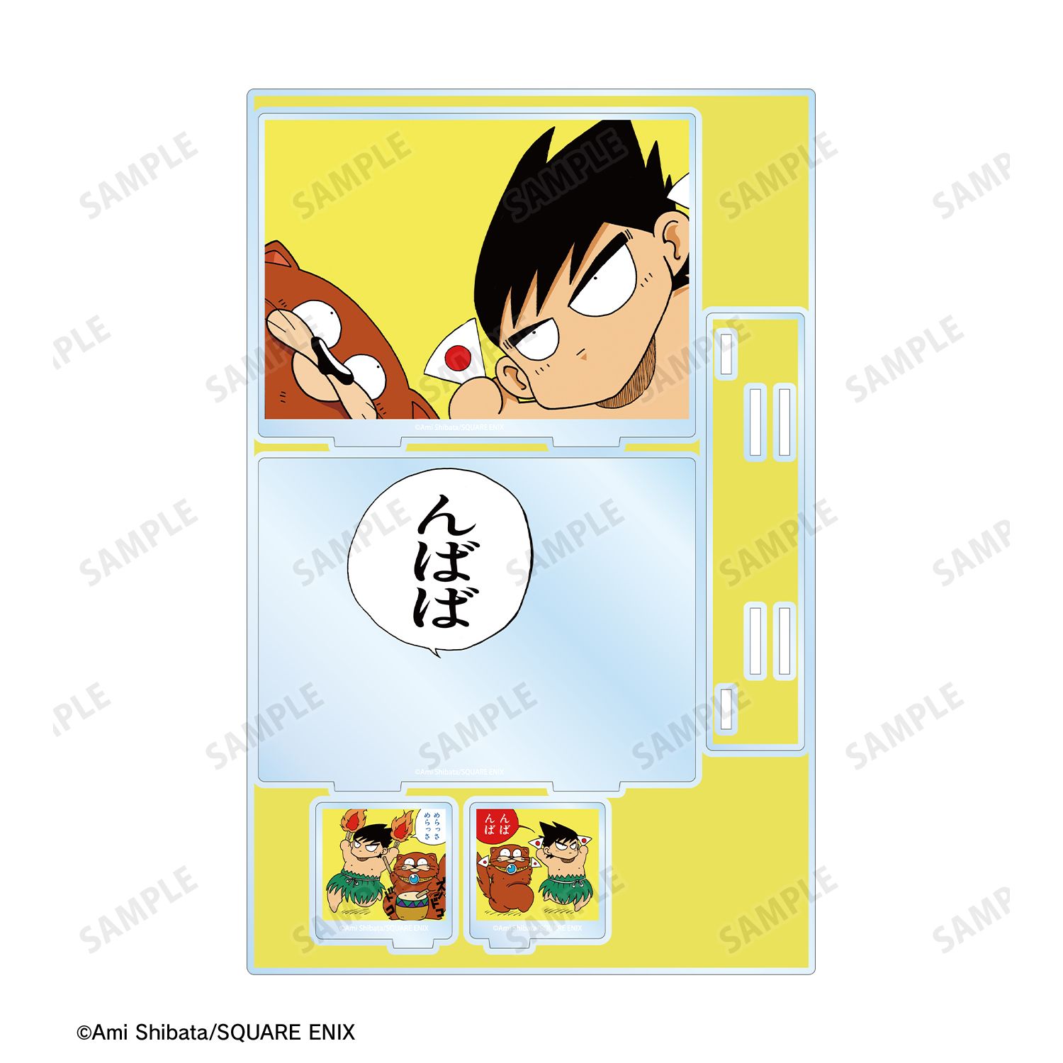 南国少年パプワくん アクリルジオラマスタンド ver.A Image 3 | AniSmile
