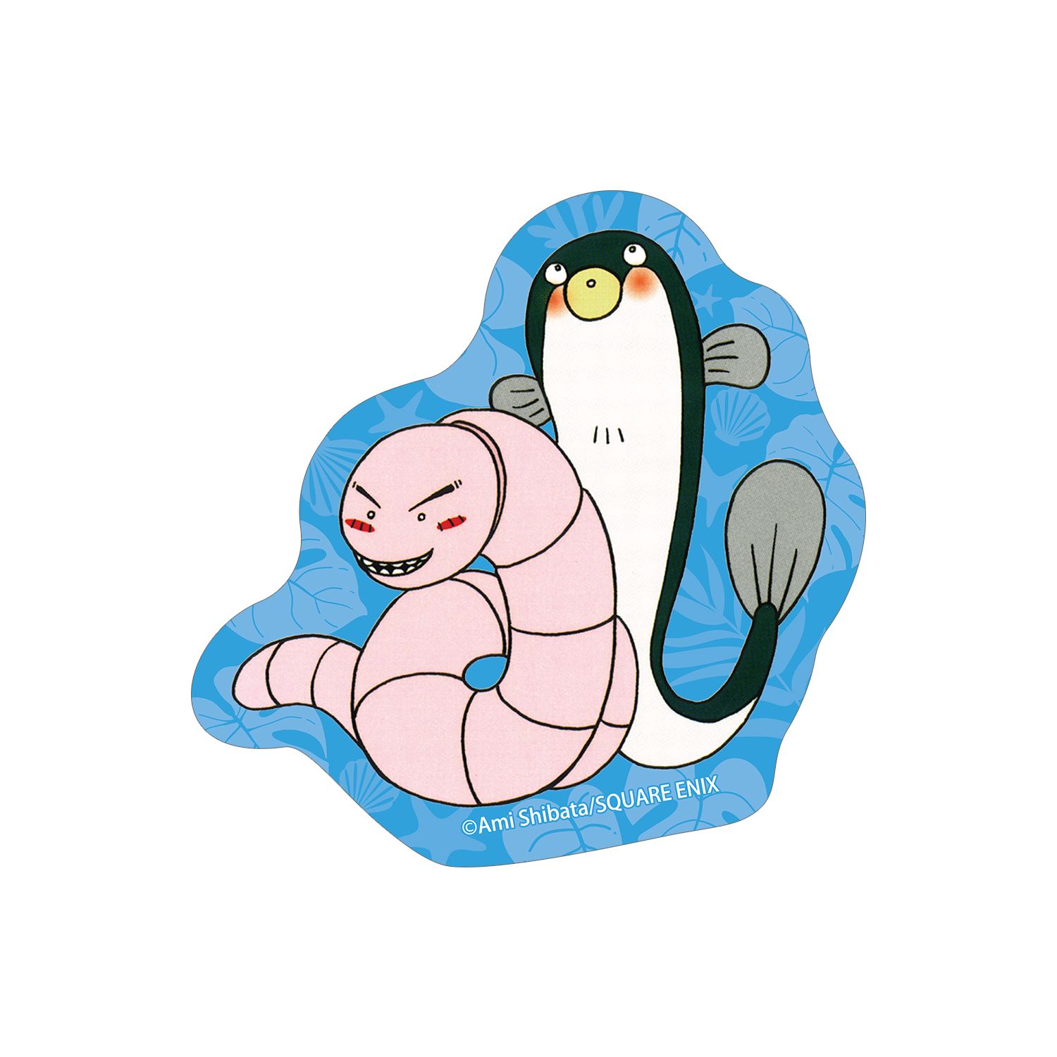 南国少年パプワくん シミズくん&ナカイくん ダイカットステッカー - AniSmile