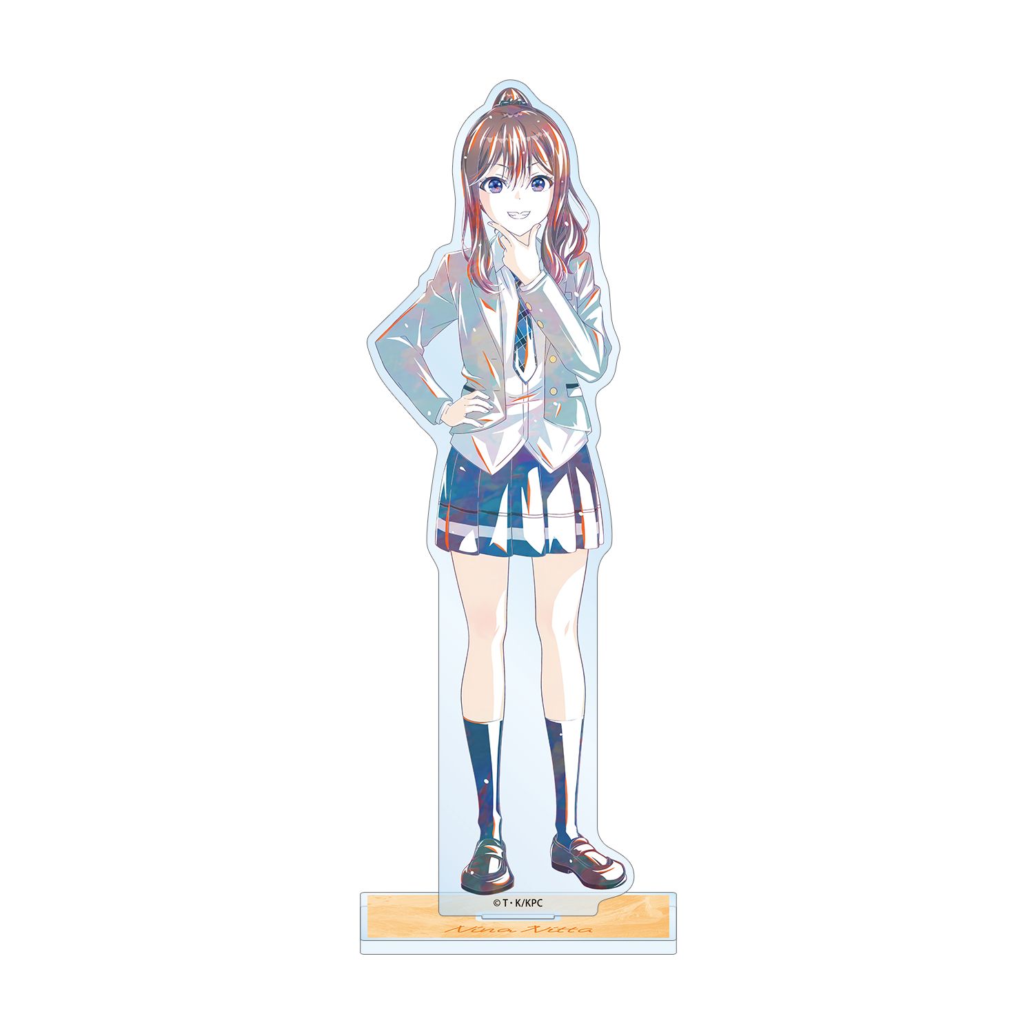 『クラスで2番目に可愛い女の子と友だちになった』 新田新奈 Ani-Art BIGアクリルスタンド Image 2 | AniSmile