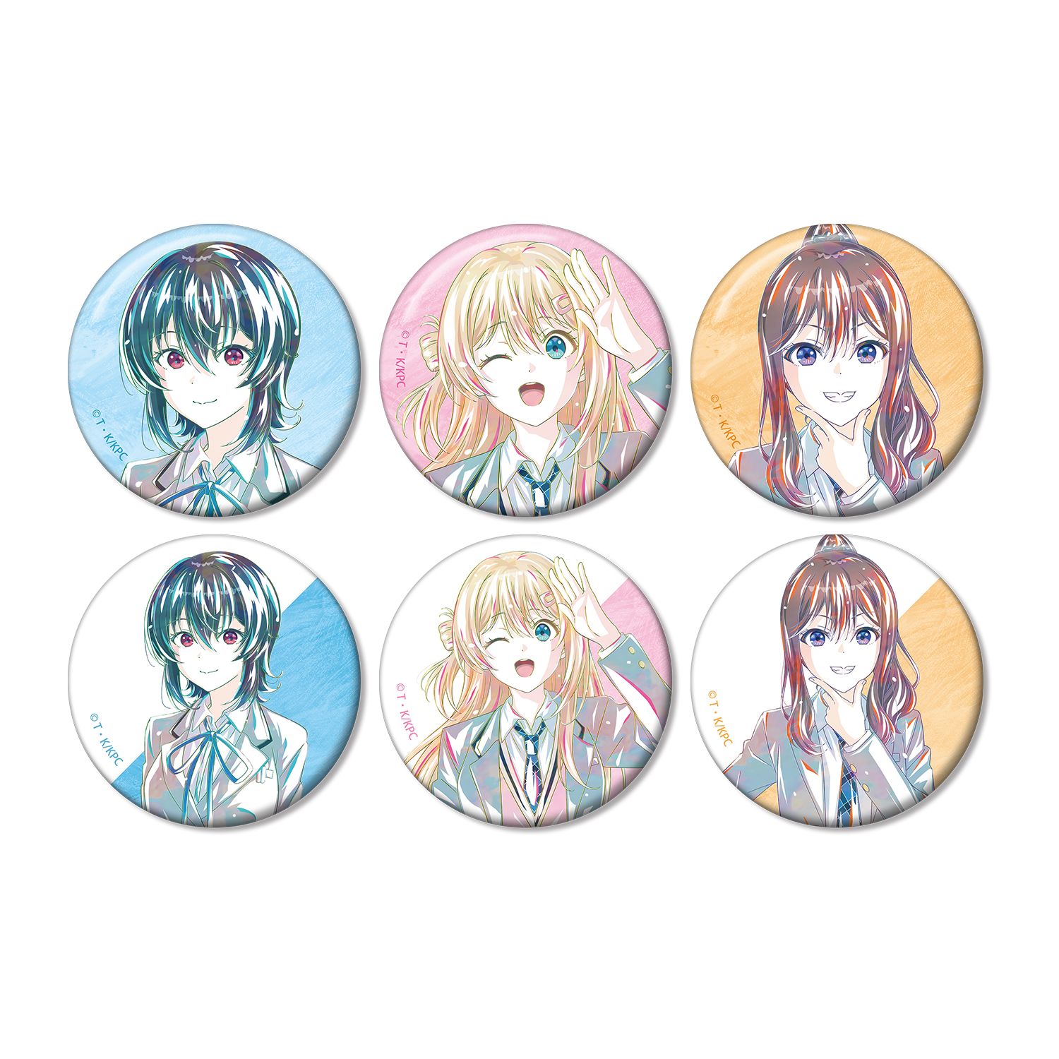 『クラスで2番目に可愛い女の子と友だちになった』 トレーディング Ani-Art 缶バッジ(単位/単品) - AniSmile