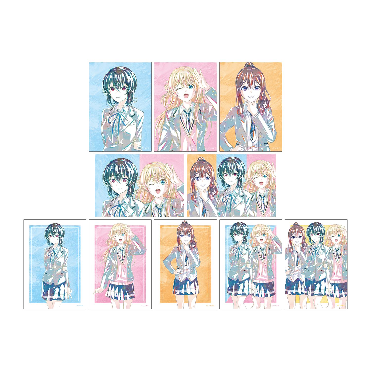 『クラスで2番目に可愛い女の子と友だちになった』 トレーディング Ani-Art ブロマイド(単位/単品) - AniSmile