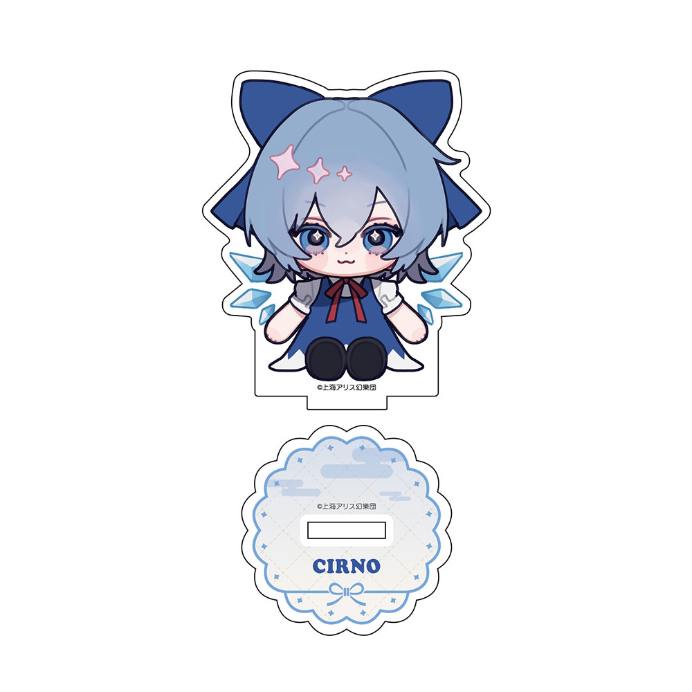 ちゃいキャラぷろじぇくと アクリルスタンド 第2弾 チルノ - official product image | AniSmile