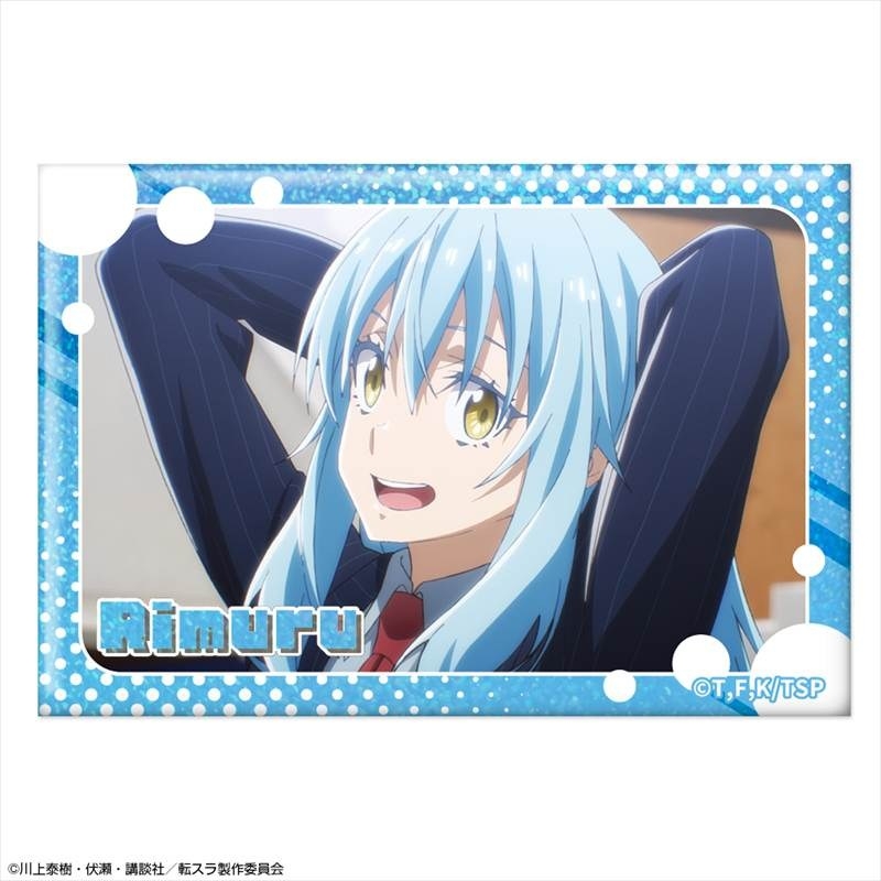転生したらスライムだった件 ホログラム缶バッジ Ver.3 デザイン08(リムル/H) - AniSmile