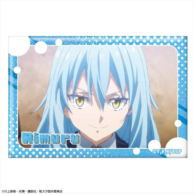 転生したらスライムだった件 ホログラム缶バッジ Ver.3 デザイン06(リムル/F) - AniSmile
