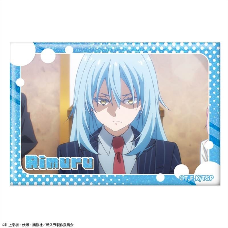転生したらスライムだった件 ホログラム缶バッジ Ver.3 デザイン05(リムル/E) - AniSmile