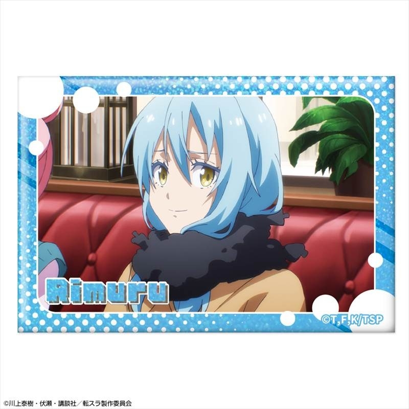 転生したらスライムだった件 ホログラム缶バッジ Ver.3 デザイン02(リムル/B) - official product image | AniSmile
