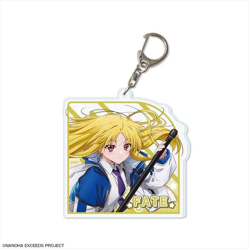魔法少女リリカルなのは EXCEEDS Gun Blaze Vengeance ビッグアクリルキーホルダー デザイン05(フェイト・T・ハラオウン/B) - AniSmile
