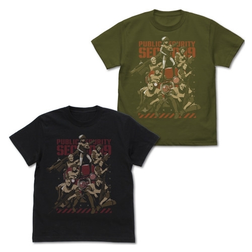 攻殻機動隊 THE GHOST IN THE SHELL 公安9課 Tシャツ/BLACK-M - 官方商品图片 | AniSmile