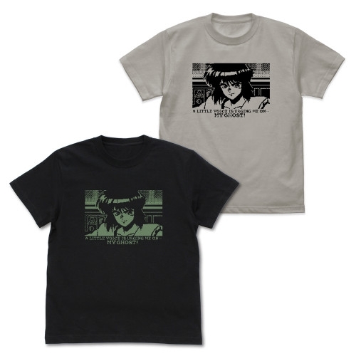 攻殻機動隊 THE GHOST IN THE SHELL 「そうしろとささやくのよ、私のゴーストが」 Tシャツ/BLACK-XL - AniSmile