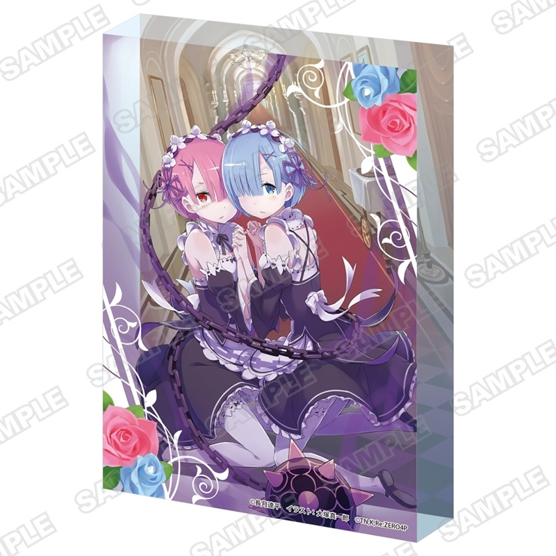 『Re:ゼロから始める異世界生活』アクリルブロック 2巻カバーイラスト - AniSmile