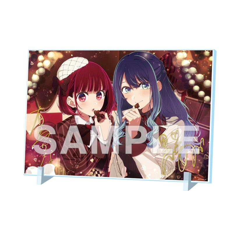 【推しの子】箔押しサイン入りアクリルパネル Valentine's Day 2026 ver. - official product image | AniSmile