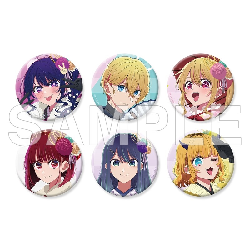 【推しの子】缶バッジ+ The 16th PACK - official product image | AniSmile
