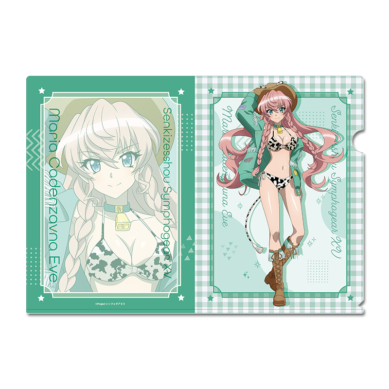 戦姫絶唱シンフォギアXV 描き下ろし クリアファイル【マリア・カデンツァヴナ・イヴ】カウガールver. 图片 2 | AniSmile