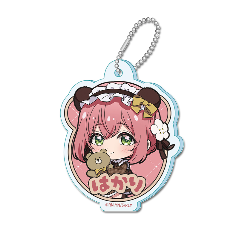 君のことが大大大大大好きな100人の彼女 ぷちちょこミニアクリルキーホルダー【花園羽香里】くまロリィタ - AniSmile