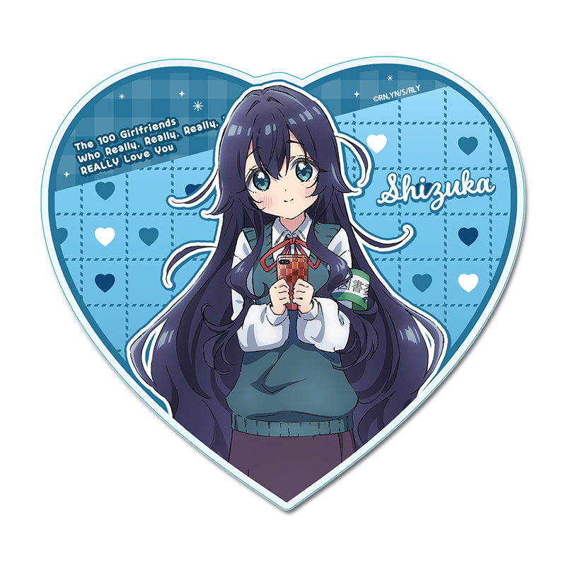 君のことが大大大大大好きな100人の彼女 ハートアクリルコースター【好本 静】 - 公式商品画像 | AniSmile