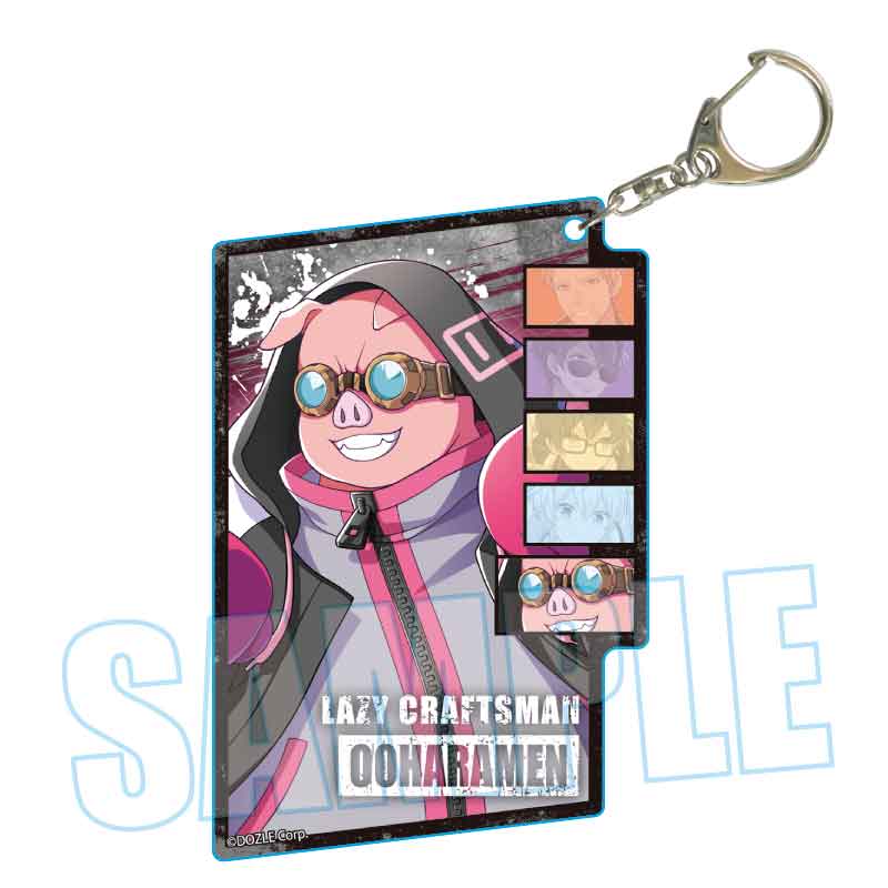 ちょいデカアクリルキーホルダー ドズル社/おおはらMEN(ドズル社バトルモード) - official product image | AniSmile