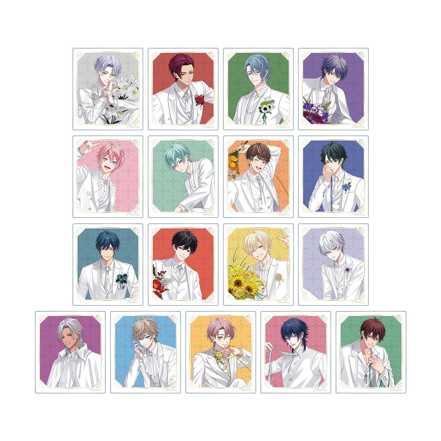戦国 A LIVE 描き下ろし 3周年衣装ver. トレーディングアクリルカード(単位/単品) - AniSmile