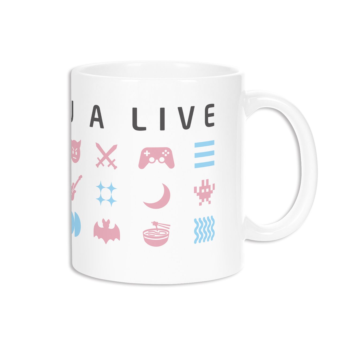 戦国 A LIVE モチーフ柄 マグカップ - AniSmile