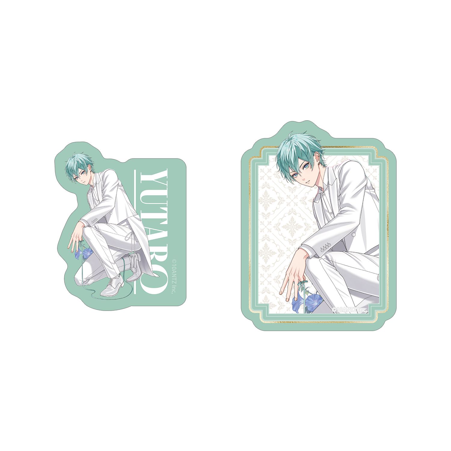 戦国 A LIVE 描き下ろし 佑太郎 3周年衣装ver. ダイカットステッカー2個セット 画像 2 | AniSmile