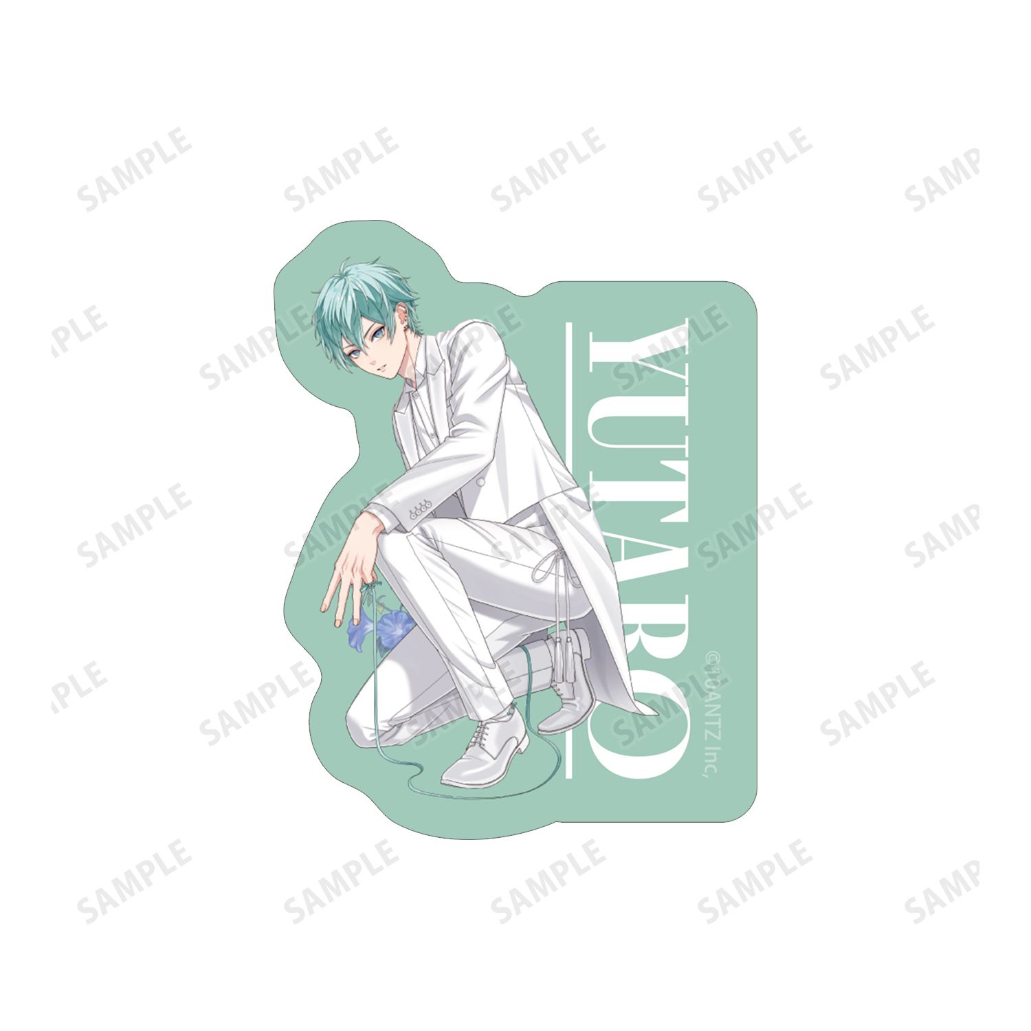戦国 A LIVE 描き下ろし 佑太郎 3周年衣装ver. ダイカットステッカー2個セット 画像 3 | AniSmile