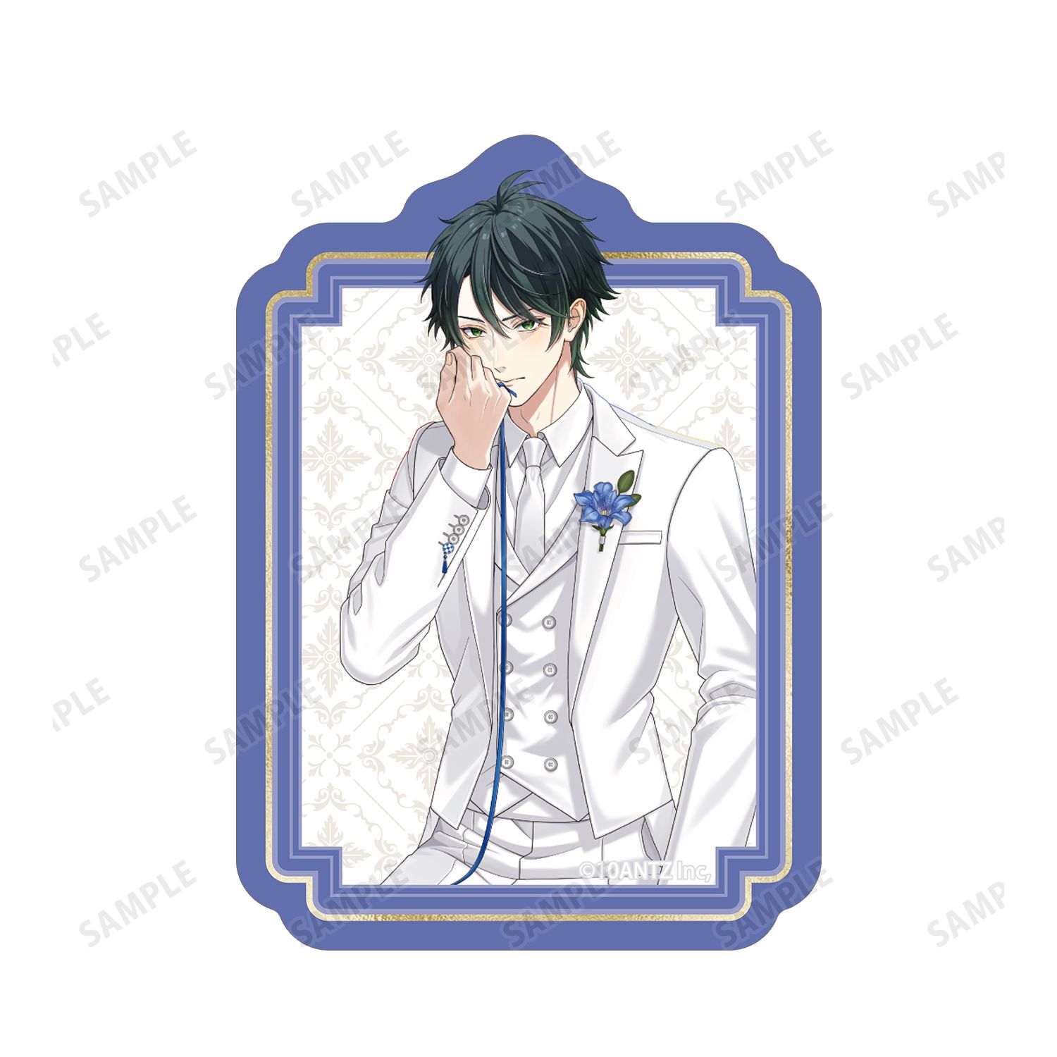 戦国 A LIVE 描き下ろし 石田 三成 3周年衣装ver. ダイカットステッカー2個セット Image 4 | AniSmile