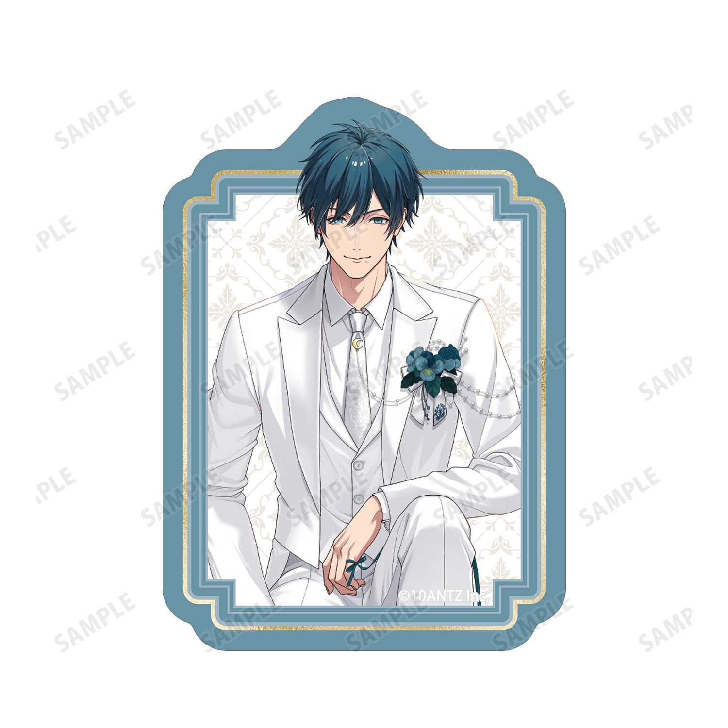 戦国 A LIVE 描き下ろし 片倉 小十郎 3周年衣装ver. ダイカットステッカー2個セット 图片 4 | AniSmile
