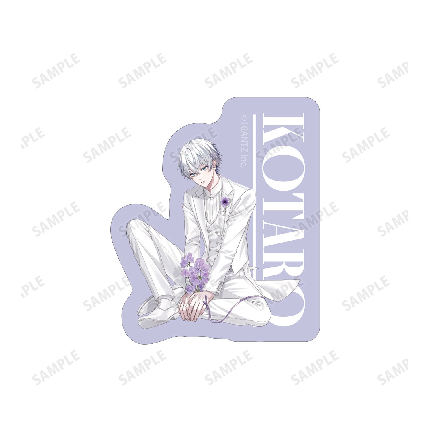 戦国 A LIVE 描き下ろし 風魔 小太郎 3周年衣装ver. ダイカットステッカー2個セット Image 3 | AniSmile