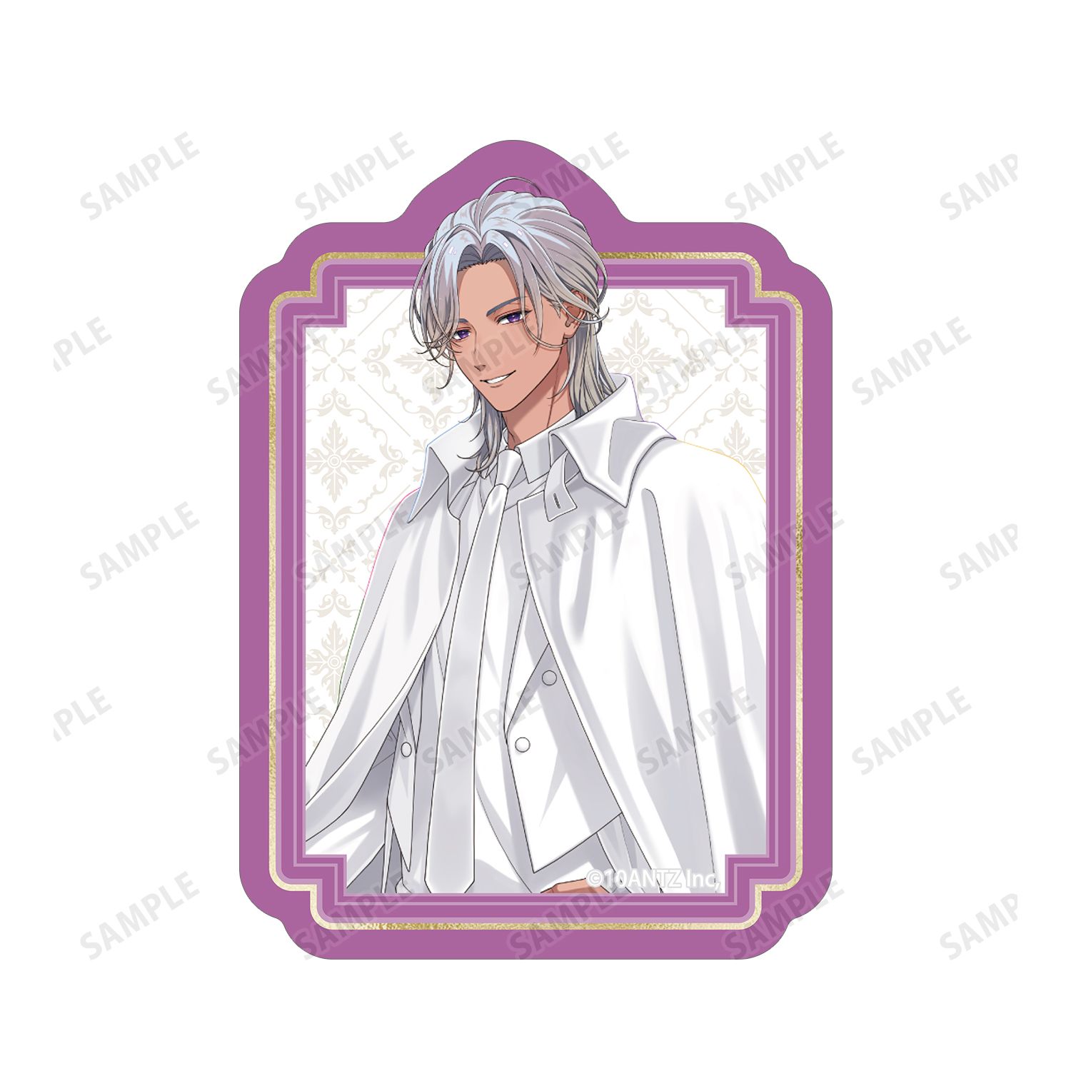 戦国 A LIVE 描き下ろし 毛利 元就 3周年衣装ver. ダイカットステッカー2個セット 画像 4 | AniSmile