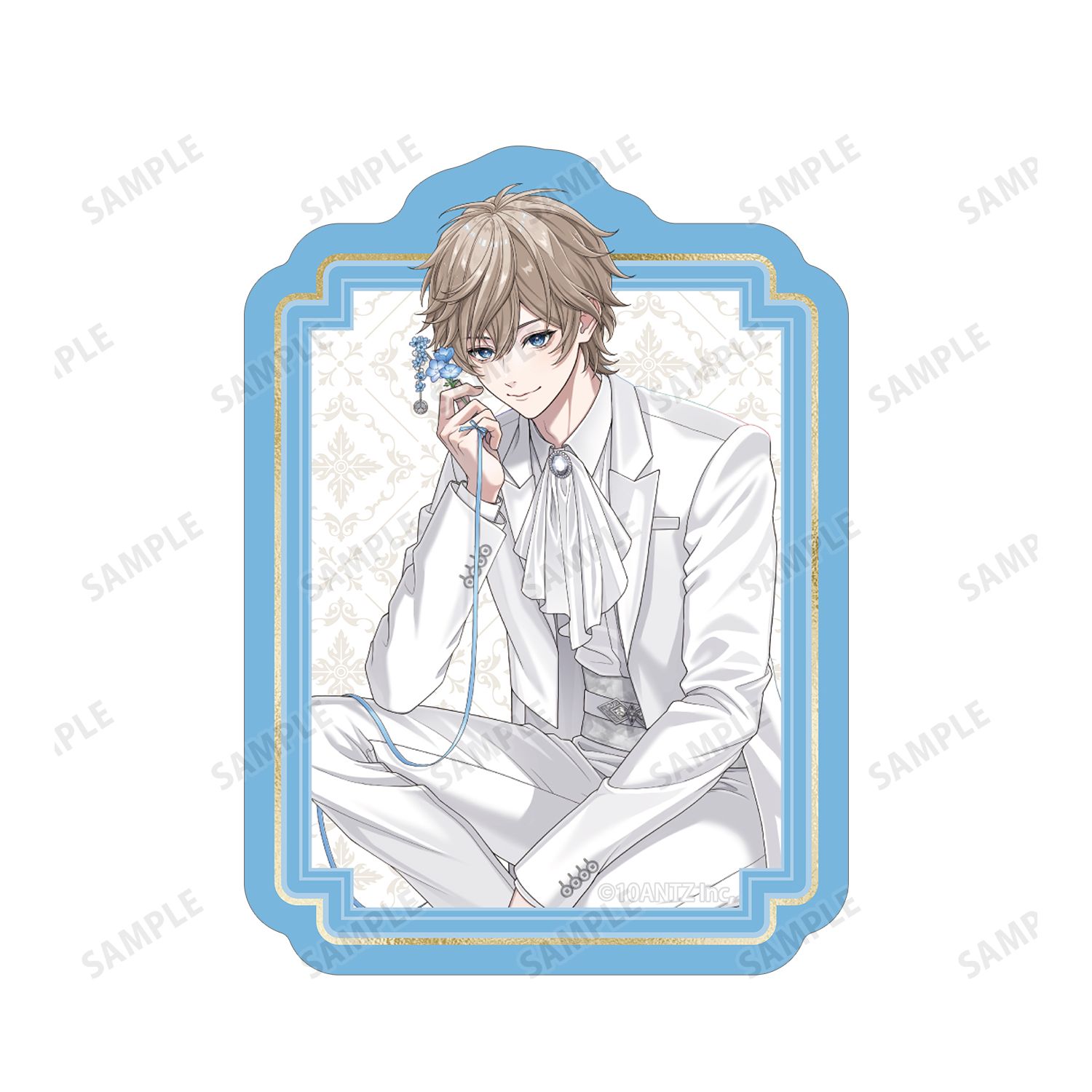 戦国 A LIVE 描き下ろし 徳川 家康 3周年衣装ver. ダイカットステッカー2個セット 画像 4 | AniSmile