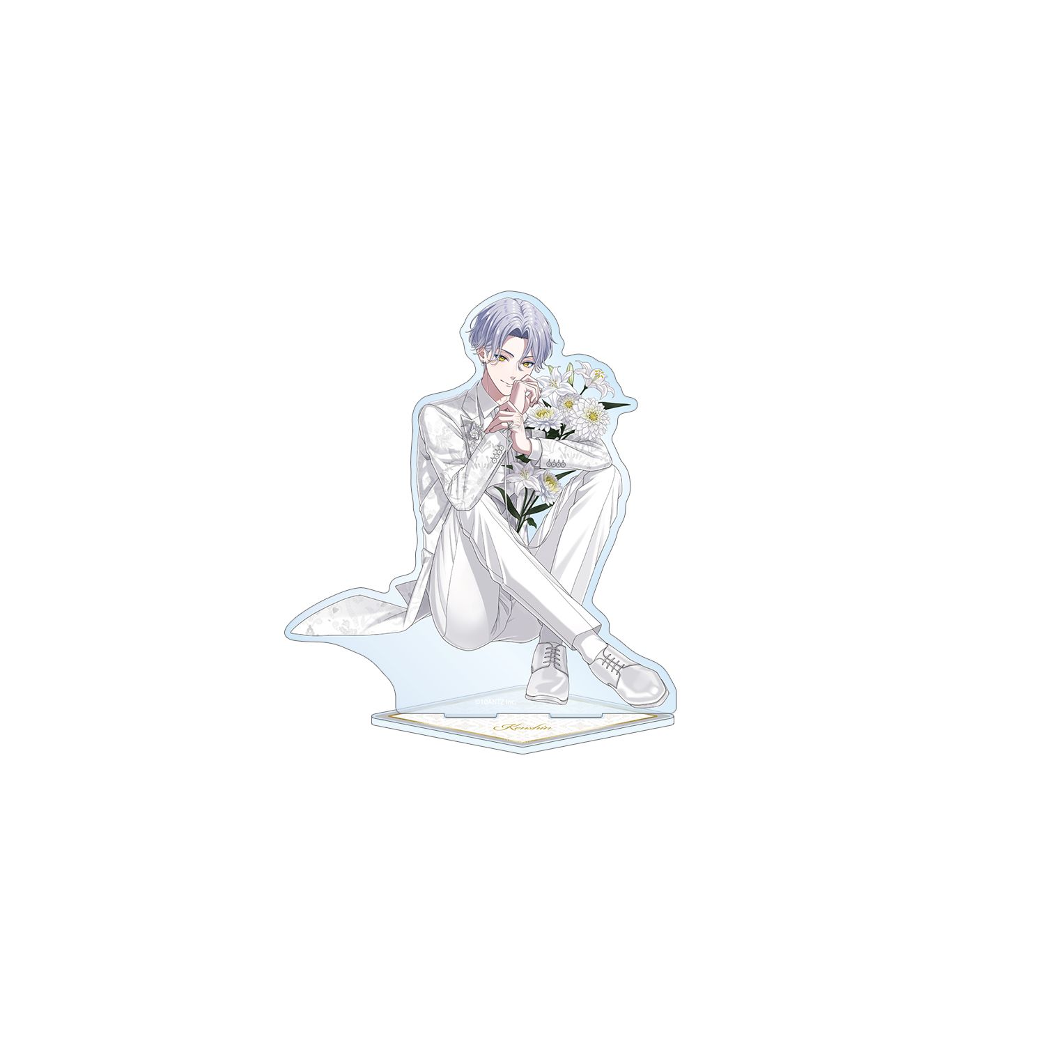 戦国 A LIVE 描き下ろし 上杉 謙信 3周年衣装ver. 特大アクリルスタンド Image 2 | AniSmile