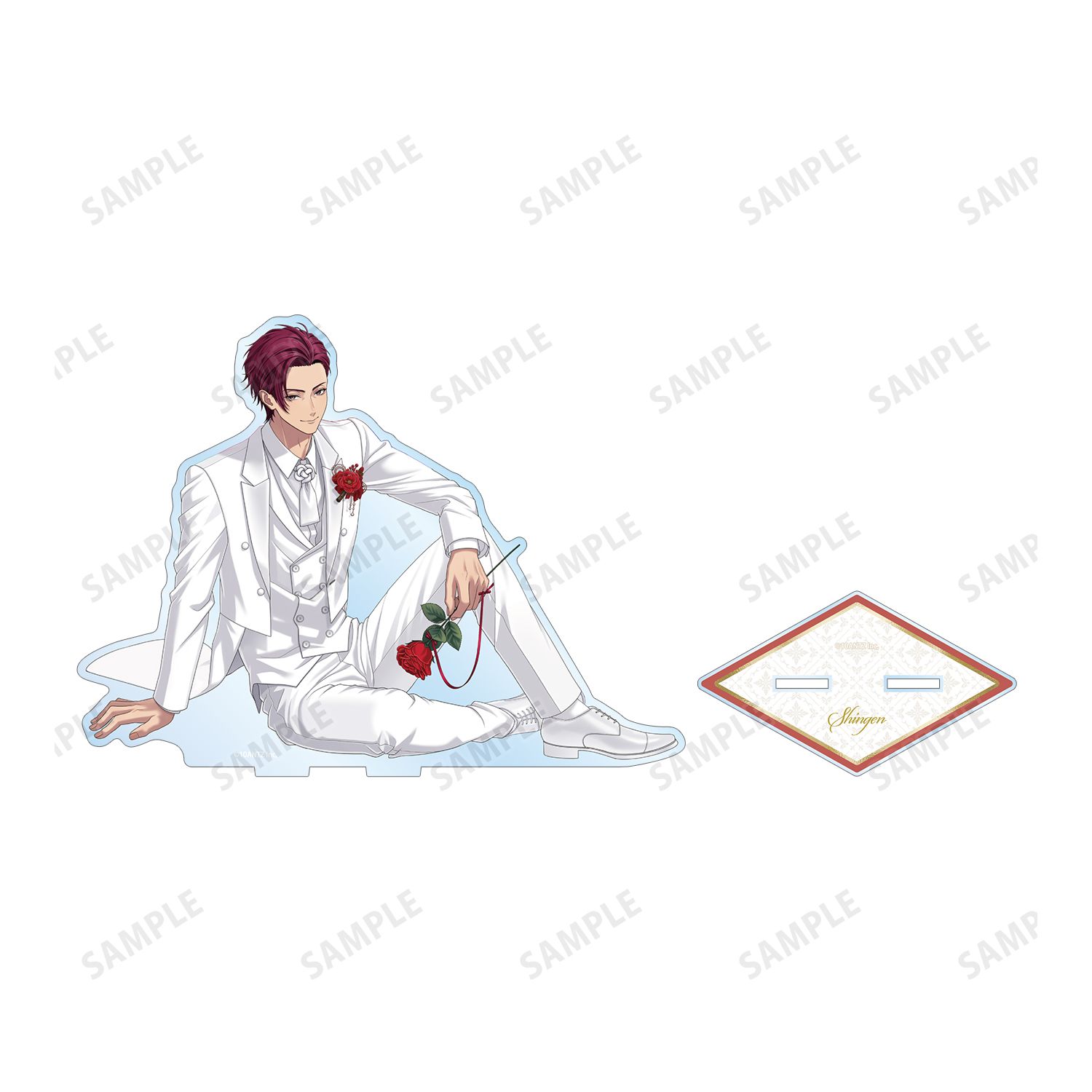 戦国 A LIVE 描き下ろし 武田 信玄 3周年衣装ver. 特大アクリルスタンド Image 3 | AniSmile