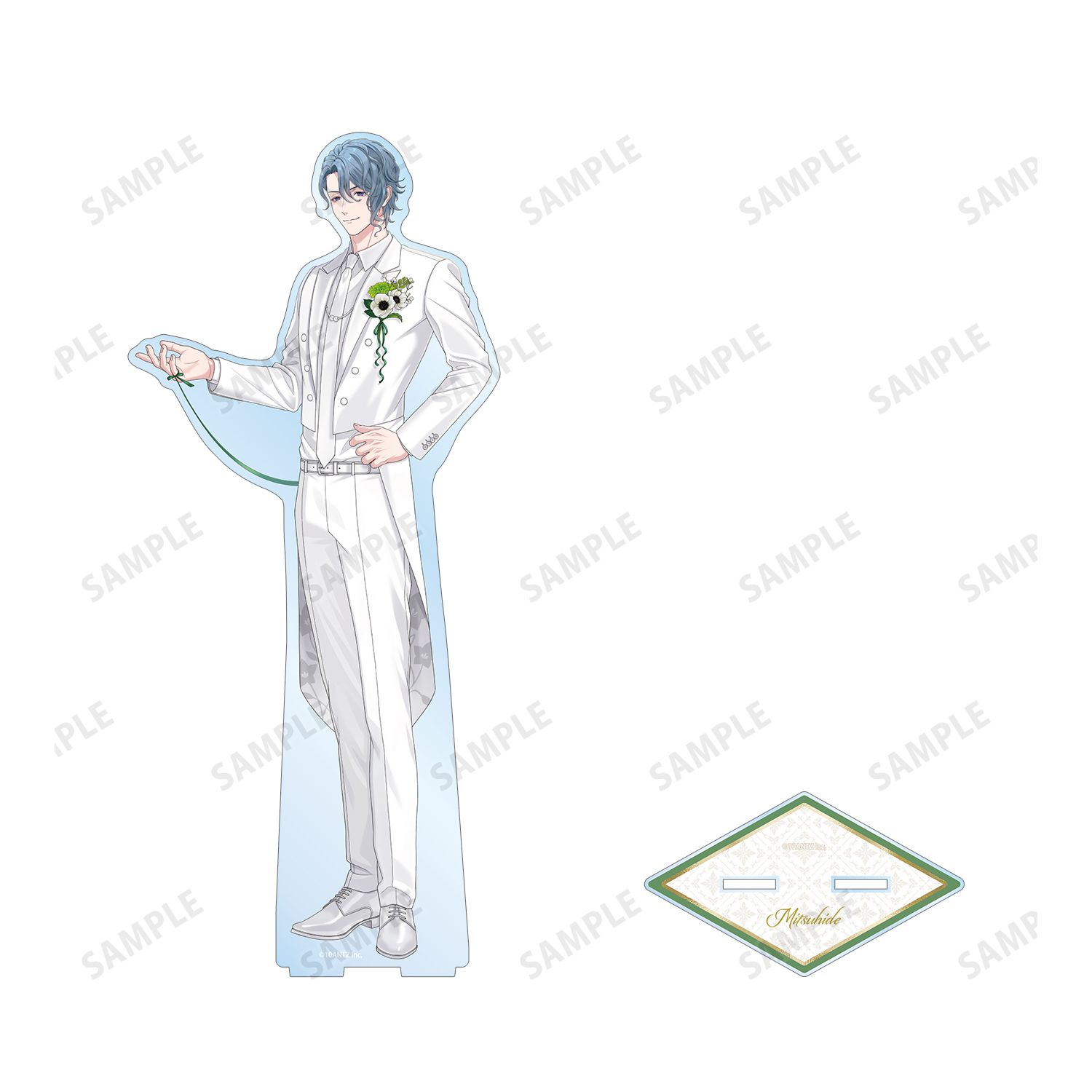 戦国 A LIVE 描き下ろし 明智 光秀 3周年衣装ver. 特大アクリルスタンド 画像 3 | AniSmile