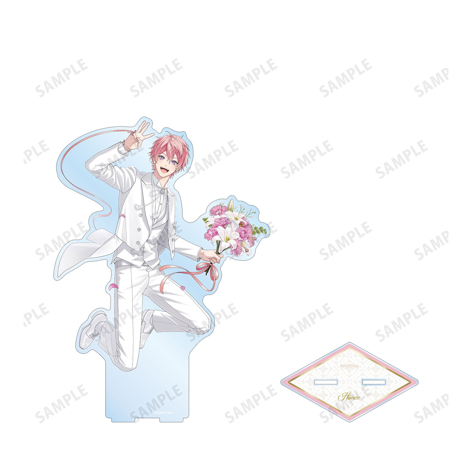 戦国 A LIVE 描き下ろし 服部 半蔵 3周年衣装ver. 特大アクリルスタンド 图片 3 | AniSmile