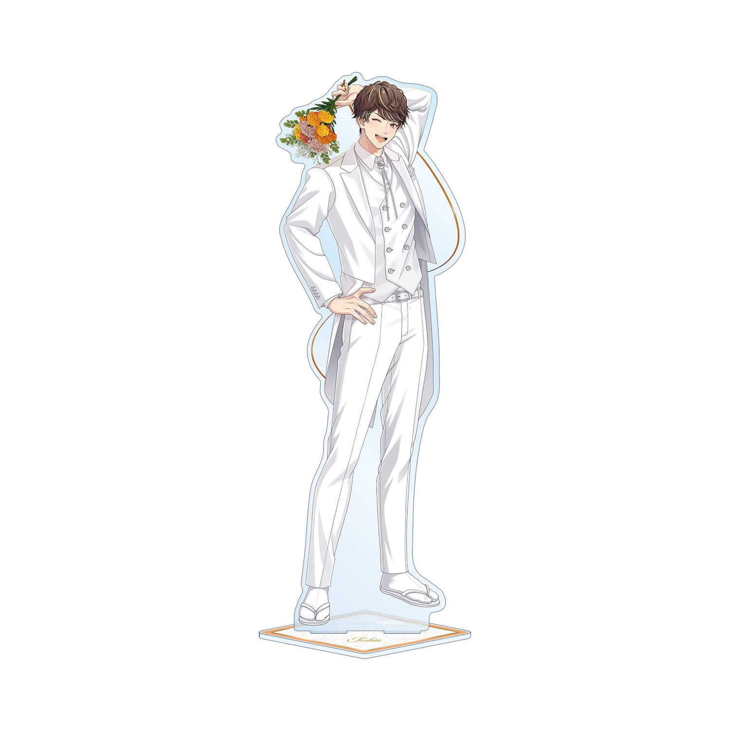 戦国 A LIVE 描き下ろし 前田 利家 3周年衣装ver. 特大アクリルスタンド 画像 2 | AniSmile