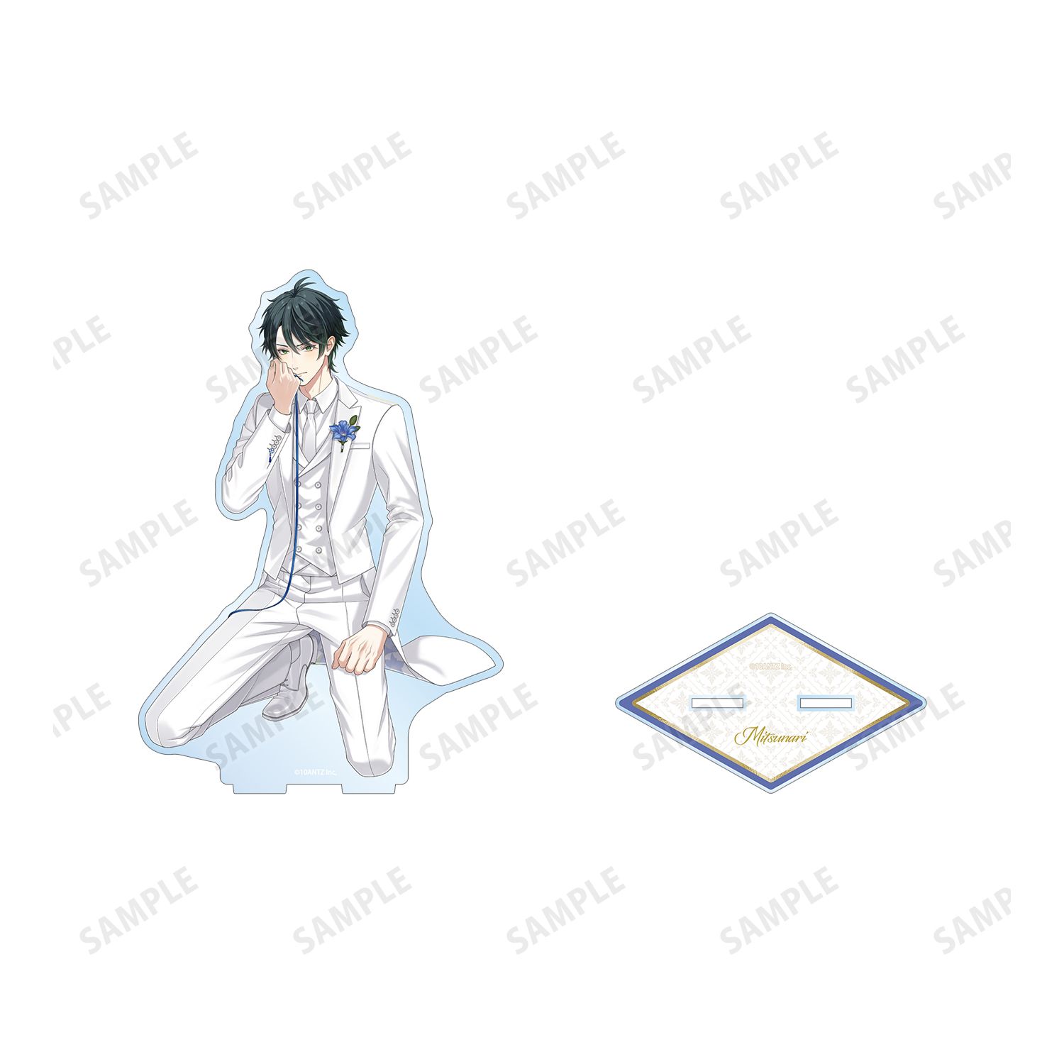 戦国 A LIVE 描き下ろし 石田 三成 3周年衣装ver. 特大アクリルスタンド 画像 3 | AniSmile