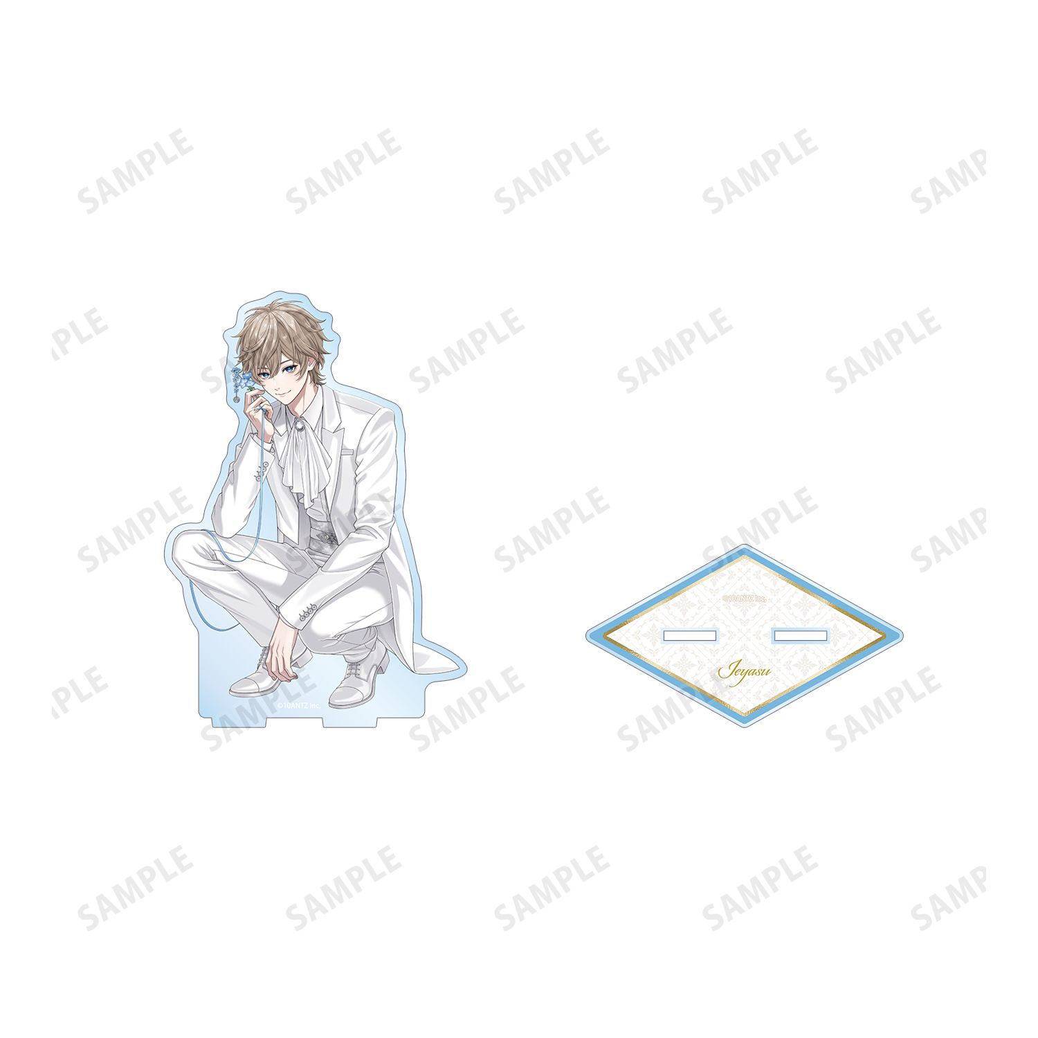 戦国 A LIVE 描き下ろし 徳川 家康 3周年衣装ver. 特大アクリルスタンド Image 3 | AniSmile