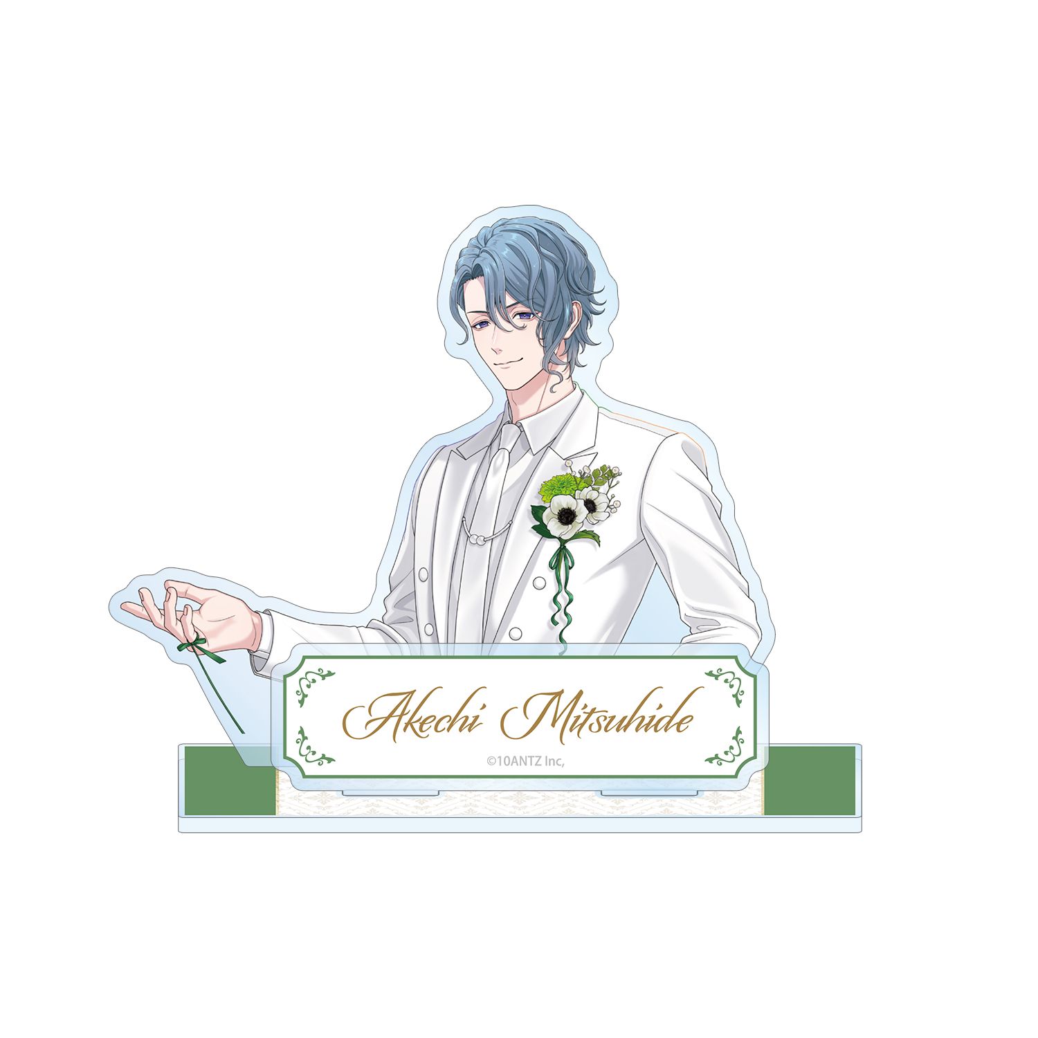 戦国 A LIVE 描き下ろし 明智 光秀 3周年衣装ver. パーツ付きBIGアクリルスタンド - AniSmile