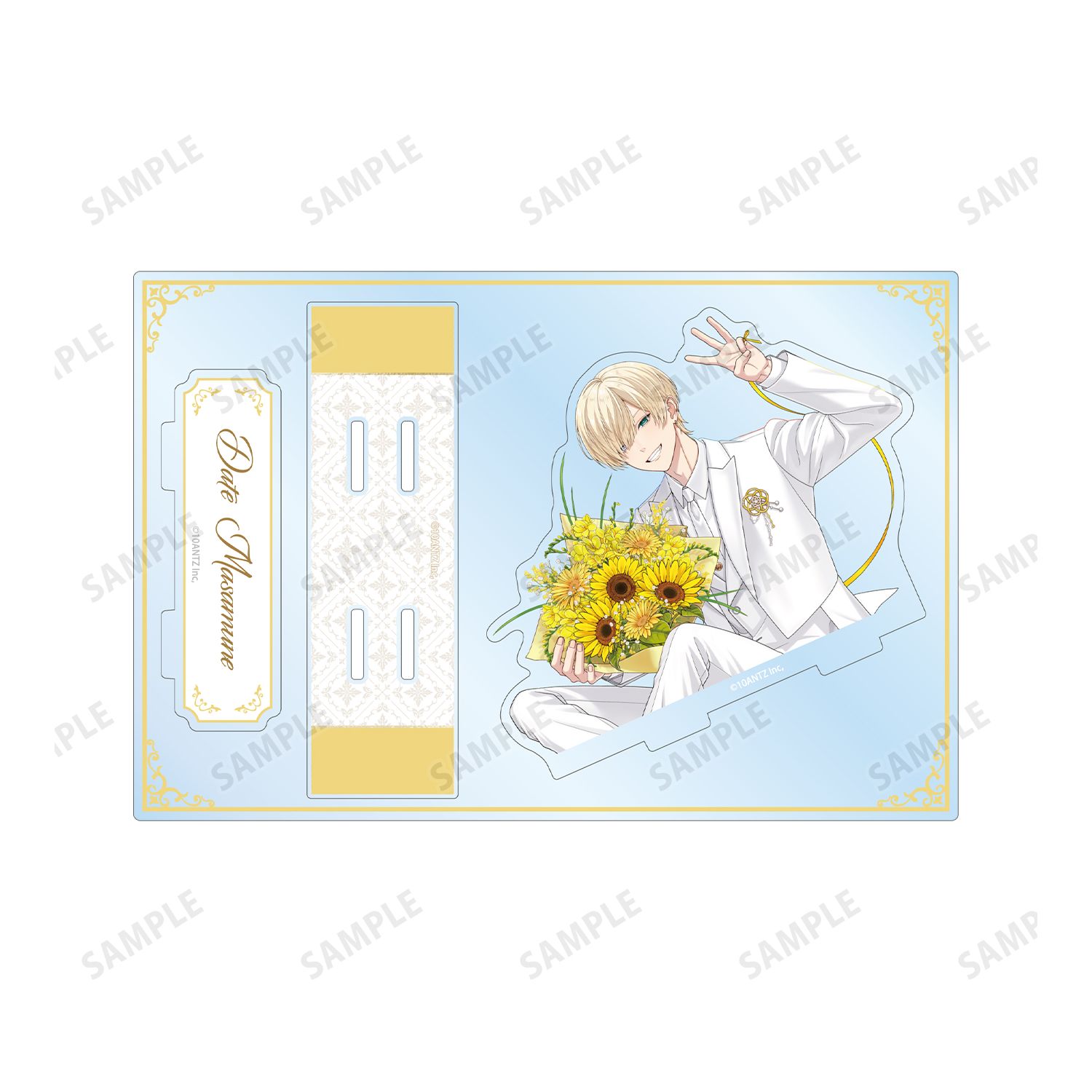 戦国 A LIVE 描き下ろし 伊達 政宗 3周年衣装ver. パーツ付きBIGアクリルスタンド Image 3 | AniSmile