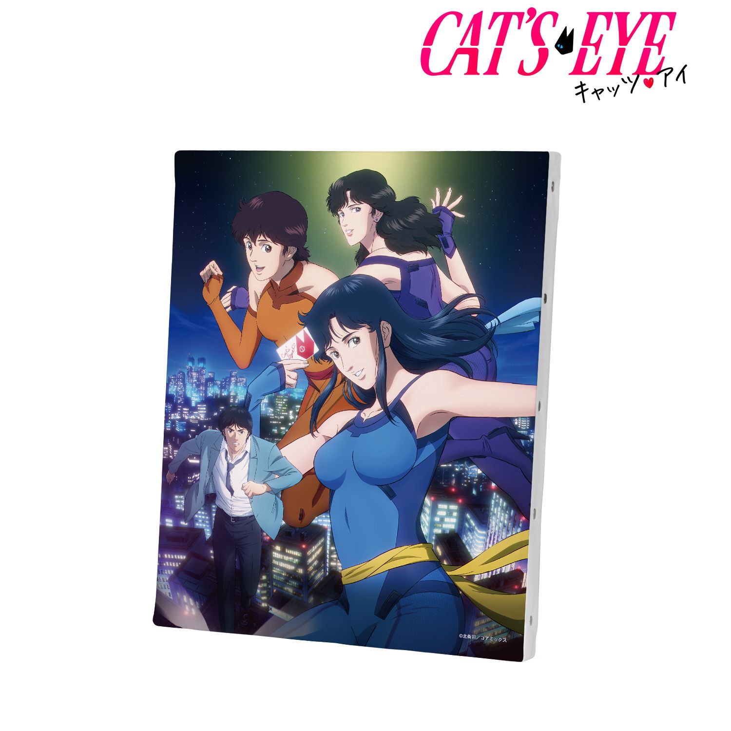 アニメ『キャッツ♥アイ』 キービジュアル F3号キャンバスボード 图片 5 | AniSmile