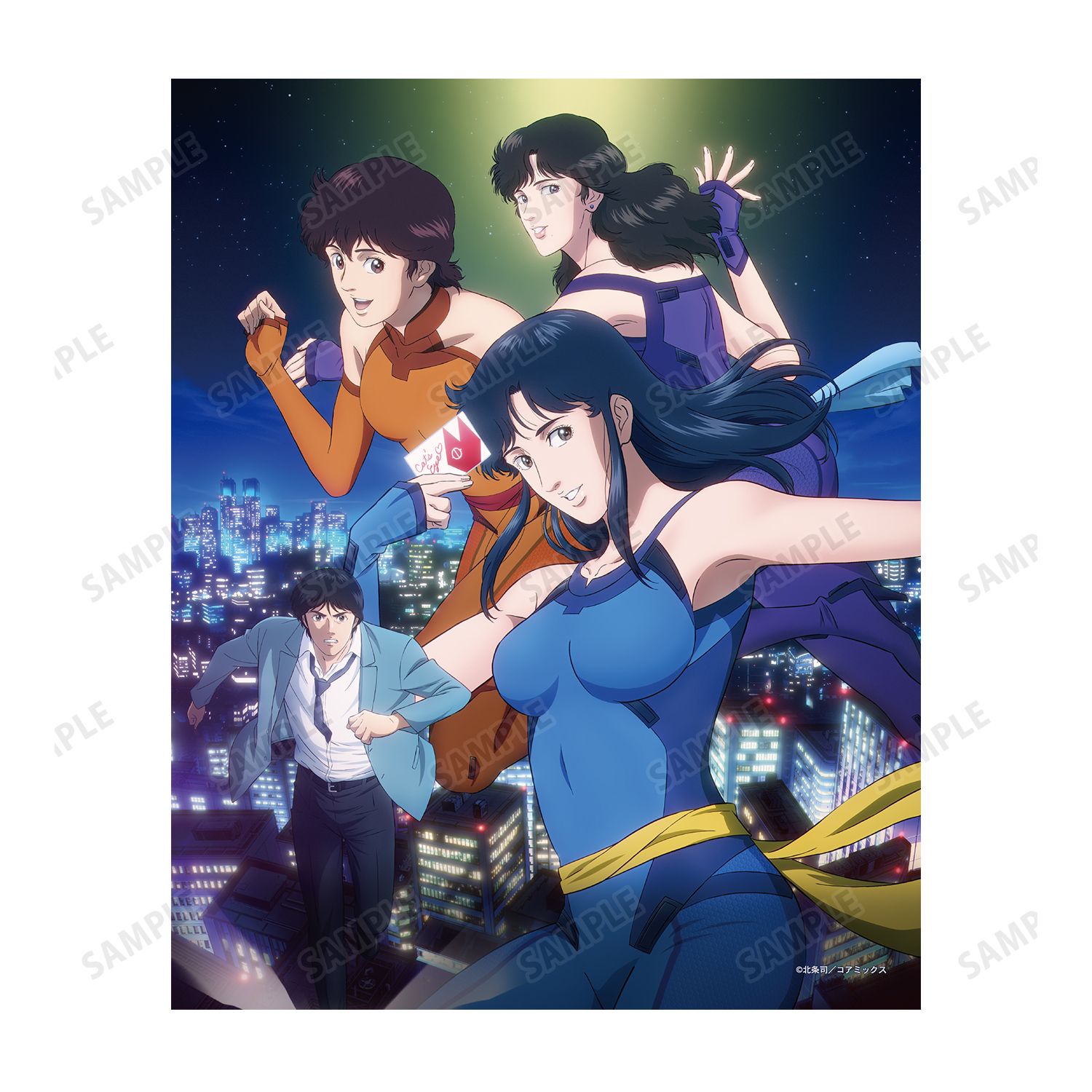 アニメ『キャッツ♥アイ』 キービジュアル F3号キャンバスボード 图片 6 | AniSmile