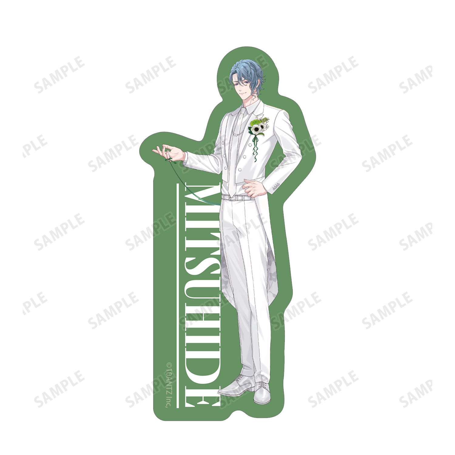 戦国 A LIVE 描き下ろし 明智 光秀 3周年衣装ver. ダイカットステッカー2個セット 画像 6 | AniSmile