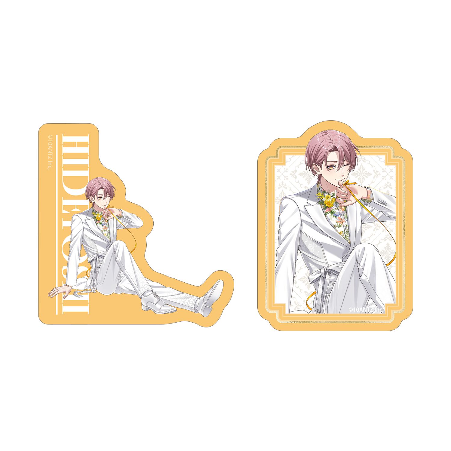 戦国 A LIVE 描き下ろし 豊臣 秀吉 3周年衣装ver. ダイカットステッカー2個セット 画像 5 | AniSmile