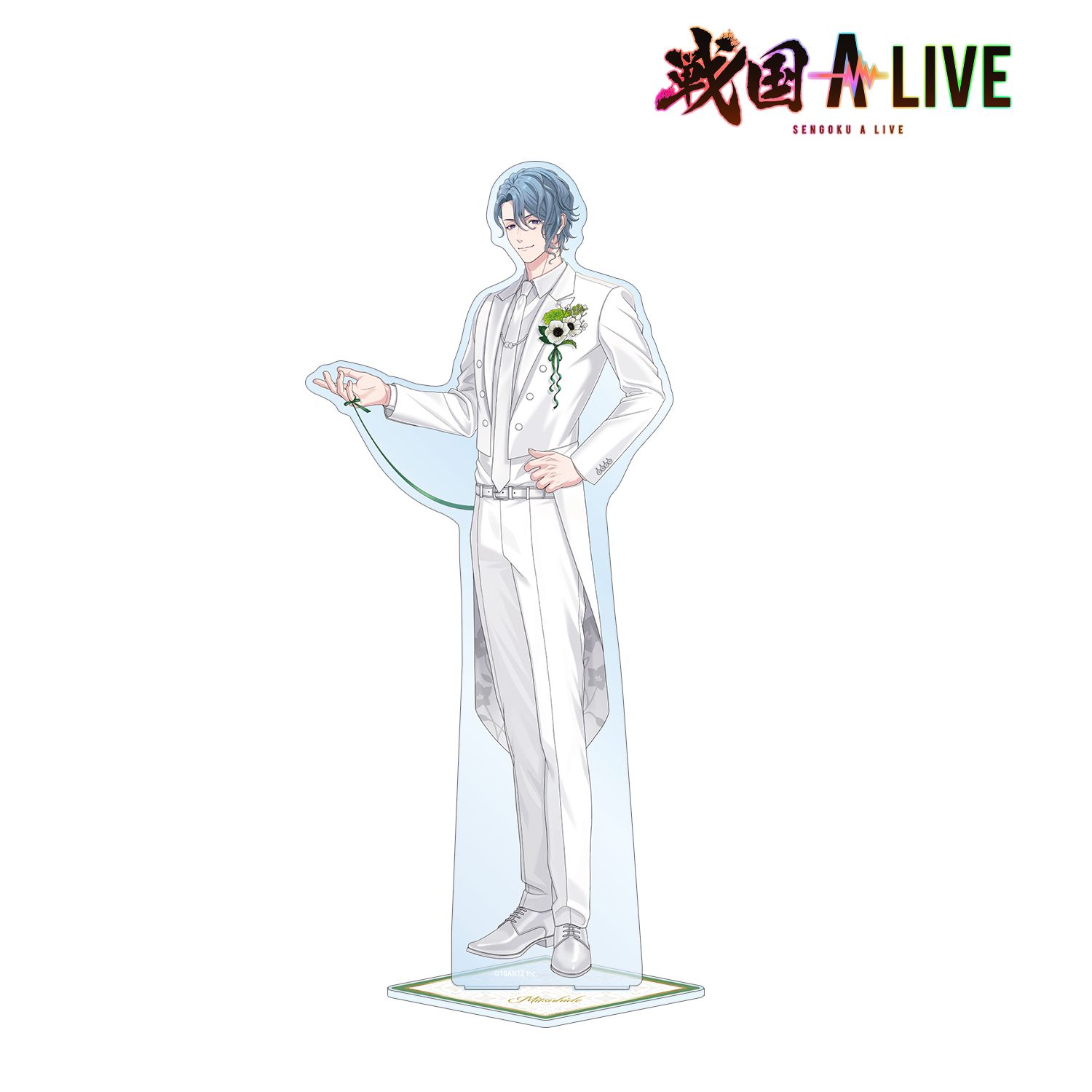 戦国 A LIVE 描き下ろし 明智 光秀 3周年衣装ver. 特大アクリルスタンド 画像 6 | AniSmile