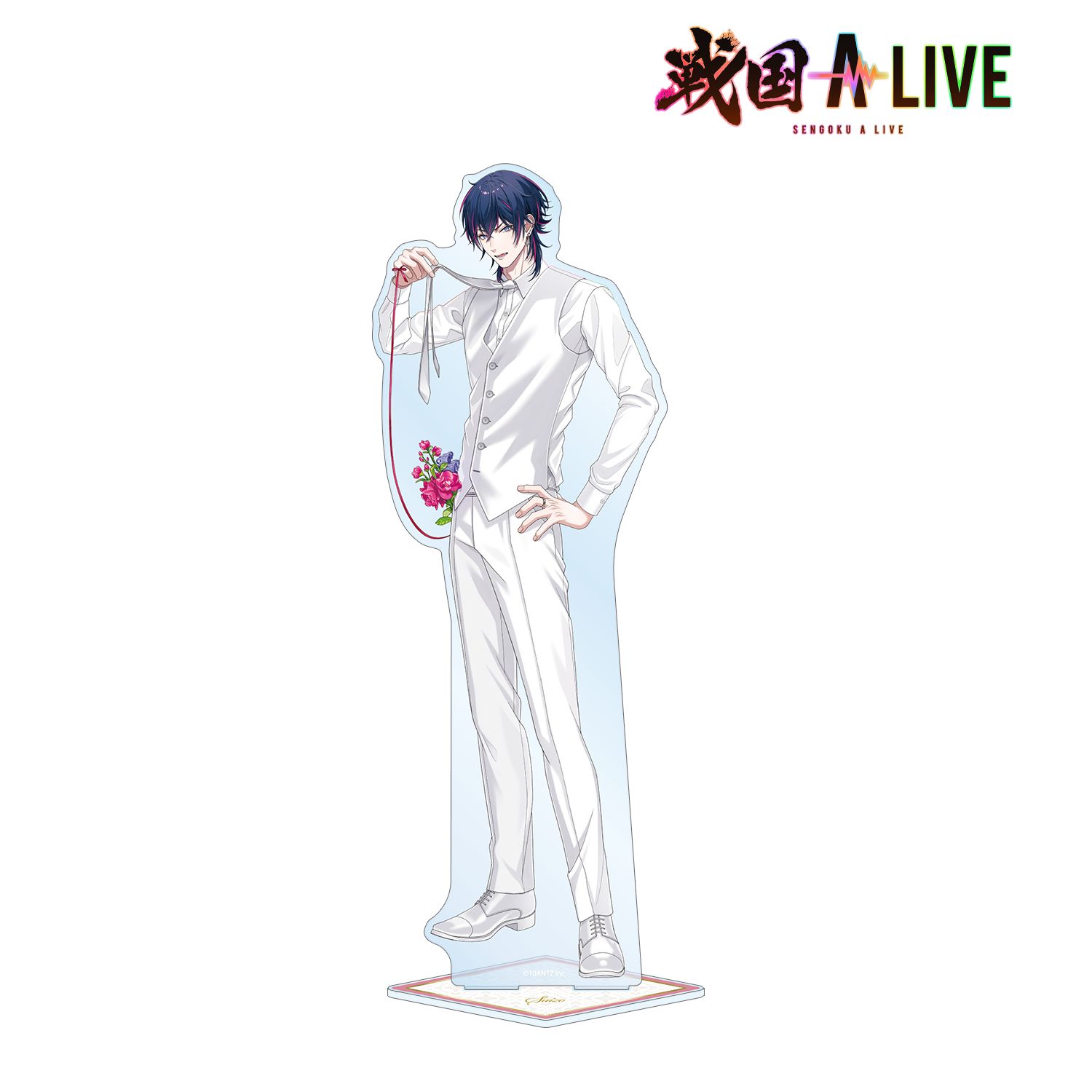 戦国 A LIVE 描き下ろし 霧隠 才蔵 3周年衣装ver. 特大アクリルスタンド 画像 6 | AniSmile