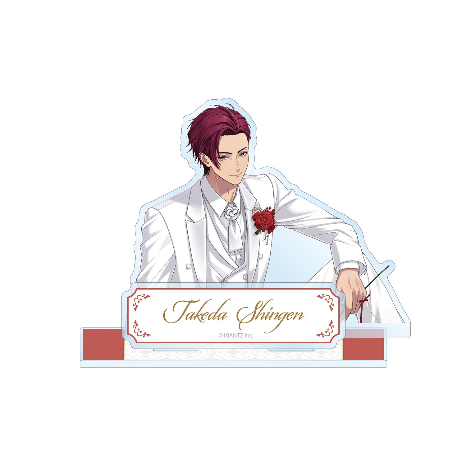 戦国 A LIVE 描き下ろし 武田 信玄 3周年衣装ver. パーツ付きBIGアクリルスタンド 画像 4 | AniSmile