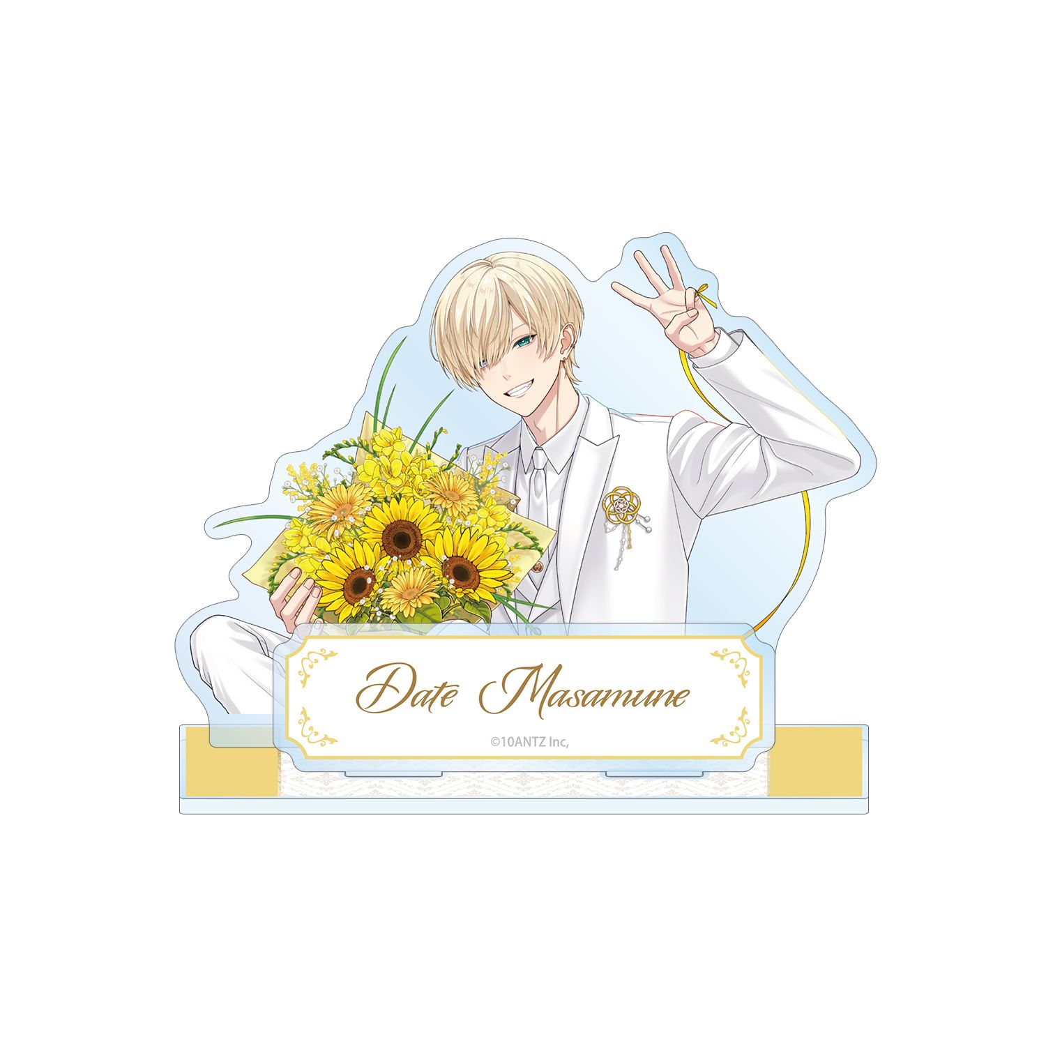 戦国 A LIVE 描き下ろし 伊達 政宗 3周年衣装ver. パーツ付きBIGアクリルスタンド Image 4 | AniSmile